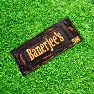 Artisanal Wooden Nameplate.